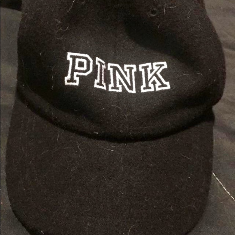 Pink VS hat